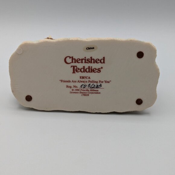 Cherished Teddies Erica "Friends Are Always Pulling For You" (176028) 1996 - Picture 6 of 9